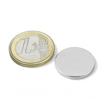 Δίσκος μαγνήτης Ø 20 mm, ύψος 2 mm